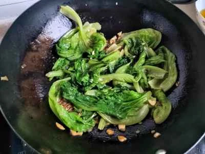 ガーリックレタスの作り方：6