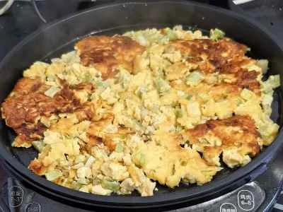 五味ベジタリアンナスケーキのレシピ手順：7