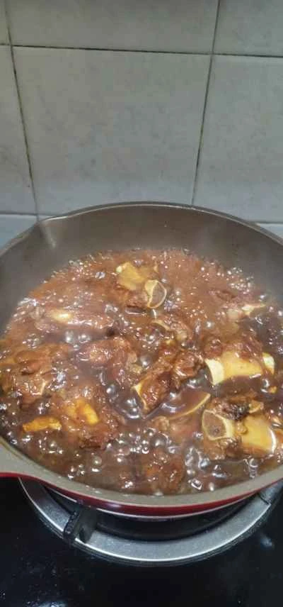 プラム風味のスペアリブの作り方：14