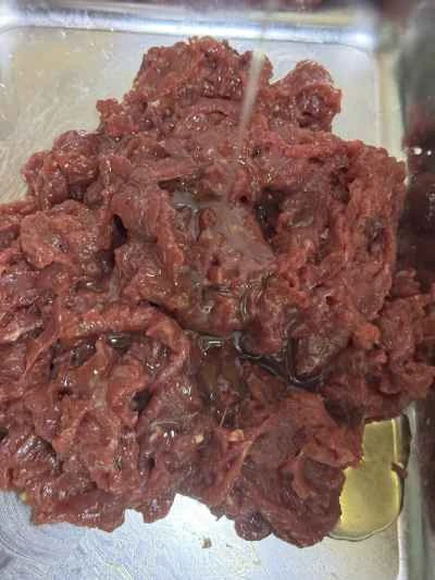 牛肉とエゴマの炒め物の作り方：4