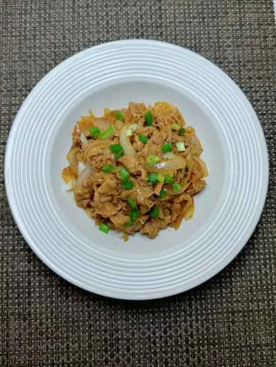 牛肉と玉ねぎの炒め物の作り方：9