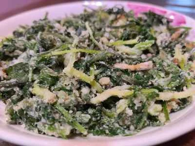 蒸しコリアンダーのレシピ手順：11