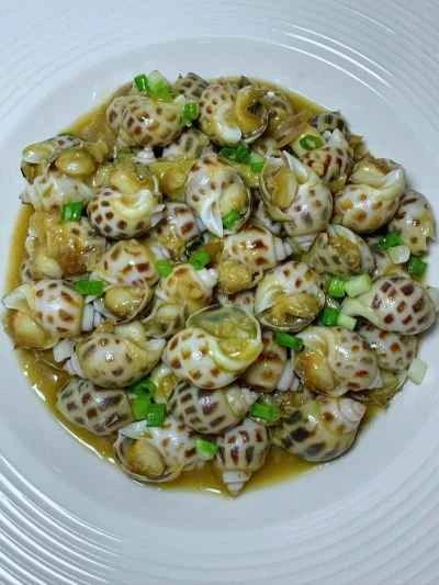 ニンニクとマスタードのツブ貝の作り方：14