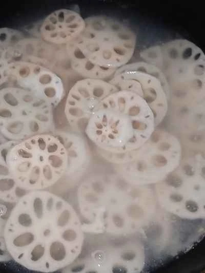 レンコンの炒め物の作り方：4