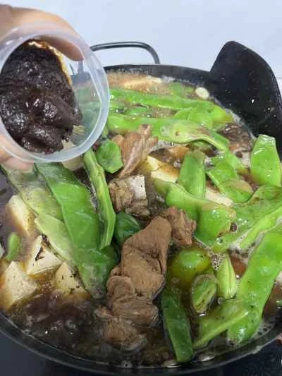 豚スペアリブとインゲンの煮込みの作り方：10