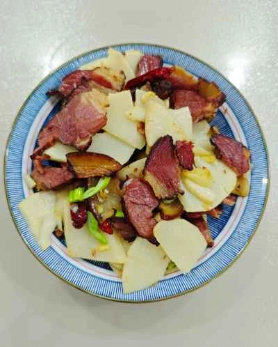 冬筍と豚肉の炒め物のレシピ