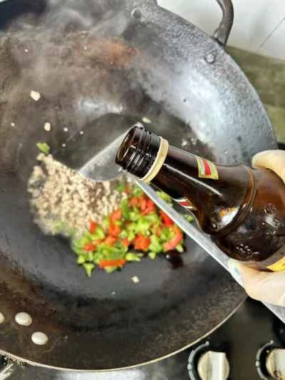 家庭風ナス炒めレシピの手順：12