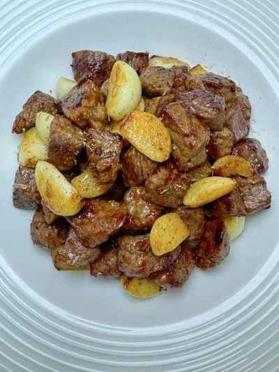 黒胡椒ビーフキューブのレシピ手順：13