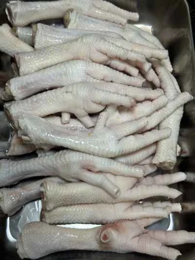 虎皮鶏足の作り方：1