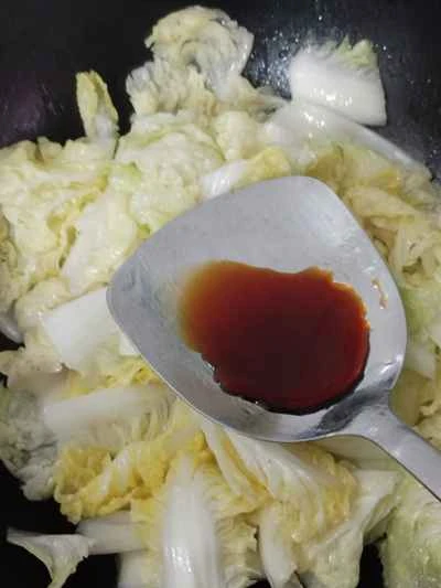 ベビーチンゲン菜の炒め物レシピの手順：4