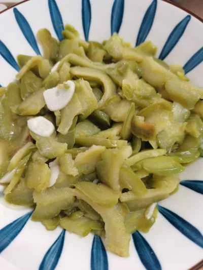 ゴーヤ炒めの手順：6