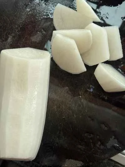 大根煮豚の作り方：2