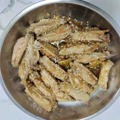 ニンニクフライドチキンウィングの作り方：9