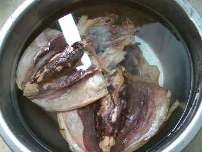 冬瓜入りイカ煮の作り方：2