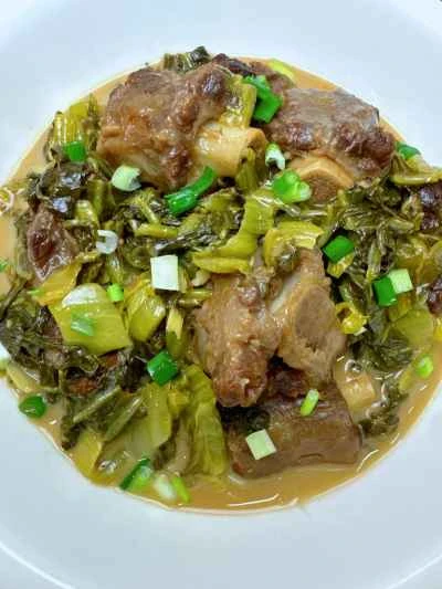 牛テールの煮込みとキャベツのピクルスの作り方：16