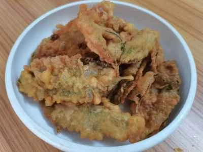 揚げミントの作り方：6