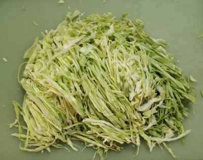 野菜炒めの作り方：2