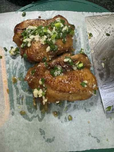 塩ネギ鶏もも肉の作り方：14