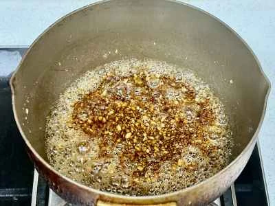 ニンニクあさり春雨の作り方：5