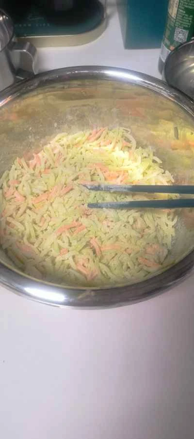 ズッキーニと大根の蒸し餃子のレシピ手順:3