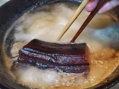 レンコンと豚肉の炒め物の作り方：1