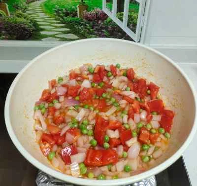 旬の野菜炒めの手順：7