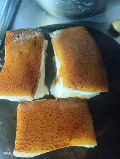 塩漬けカラシナとタロイモを使った豚バラ肉の煮込みの作り方：6