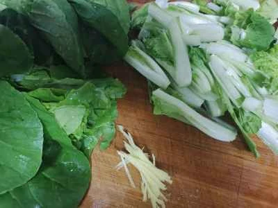 オイスターソースであさりを作る手順：1