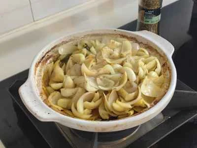 ユリ焼きカボチャの作り方：7