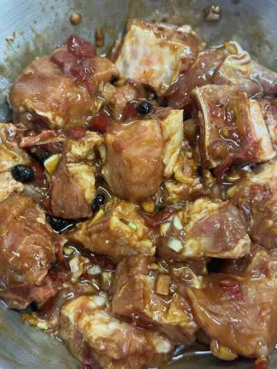 ジャガイモ入り蒸し豚スペアリブの作り方：9