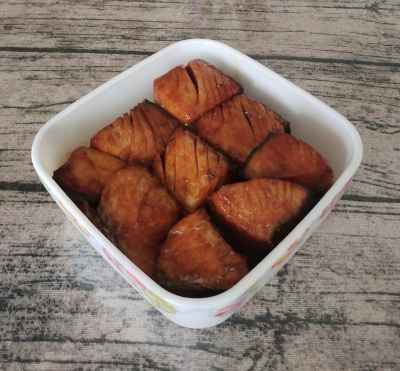 フライパンで焼いたサーモンのレシピ手順：5