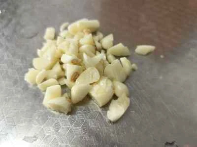 ニンニク風味の白かぼちゃの作り方：3