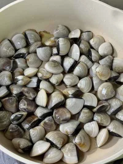 アサリと焼きエビの作り方：7