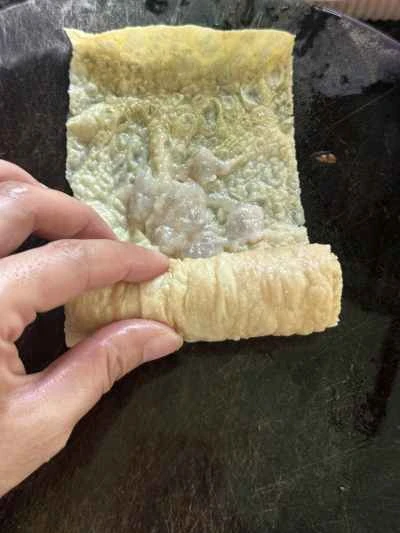 エビとカニカマのクリスピーロールの作り方：15