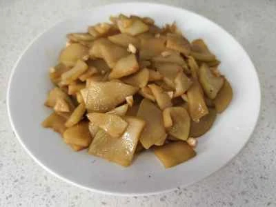 ニンニク風味の白かぼちゃの作り方：5