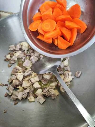 カレーチキンレシピ手順：8