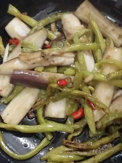 ナスとインゲンの煮込みの作り方：10