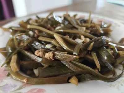 ひき肉入り昆布煮のレシピ