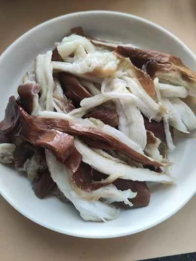 千切りナスのゴマソース和えの作り方:3