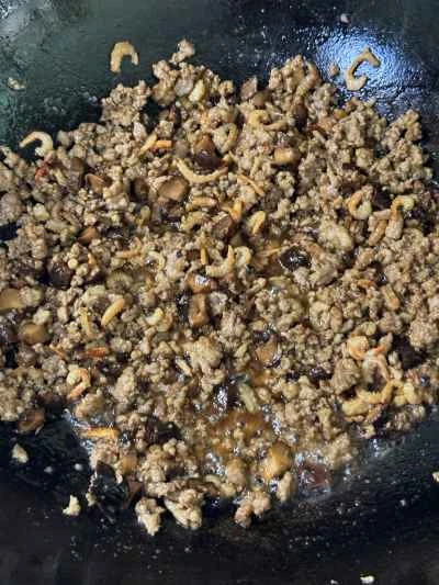 ひき肉入りナマコの煮込みの作り方：12