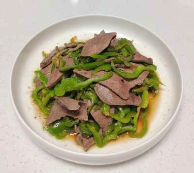 四川山椒豚レバー炒めの作り方：6