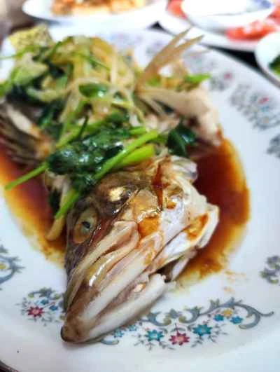 ネギ風味のマンダリンフィッシュのレシピ