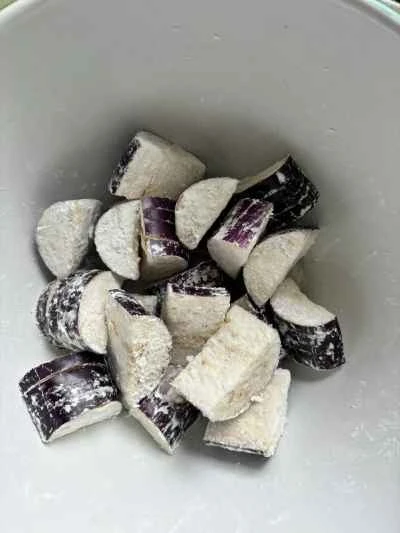 家庭風ナス炒めレシピの手順：4