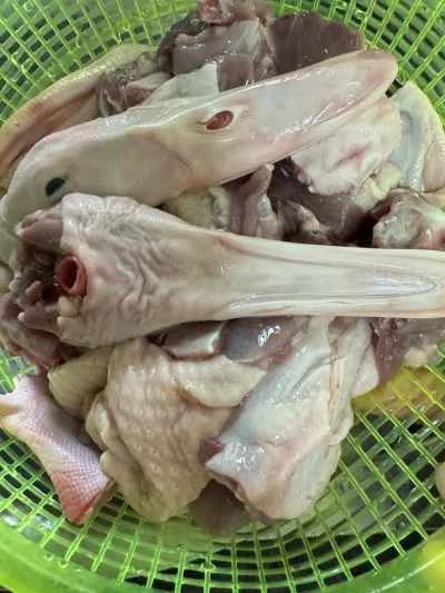 ジンジャーダックの作り方：1