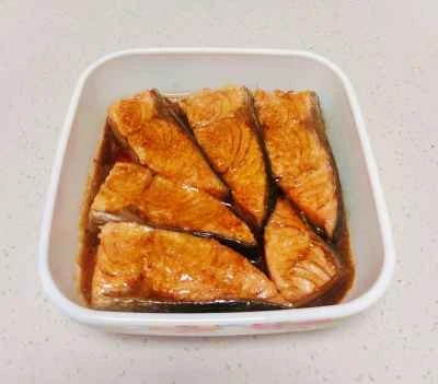 蒸し鮭のレシピ手順：6