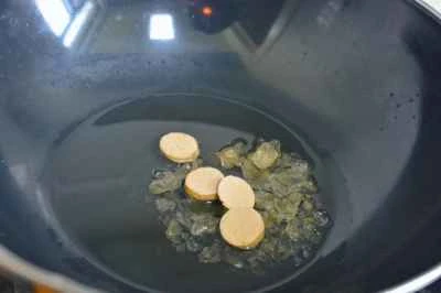 パイナップル入り酢豚のレシピ手順：9