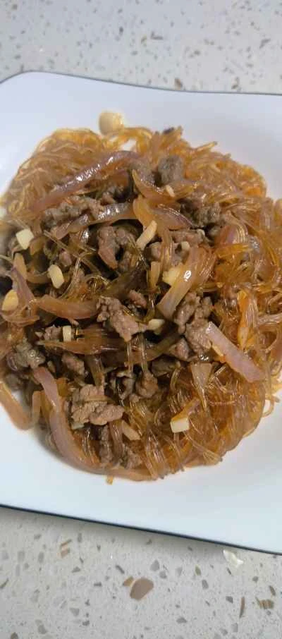 ひき肉と春雨の作り方：5