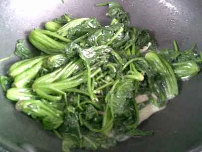 ほうれん草と白豆腐の発酵料理の作り方：13