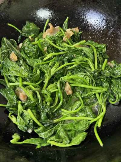 豚皮入り冬野菜炒めの作り方：9