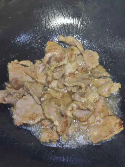 豚肉とレタスの炒め物の作り方：8